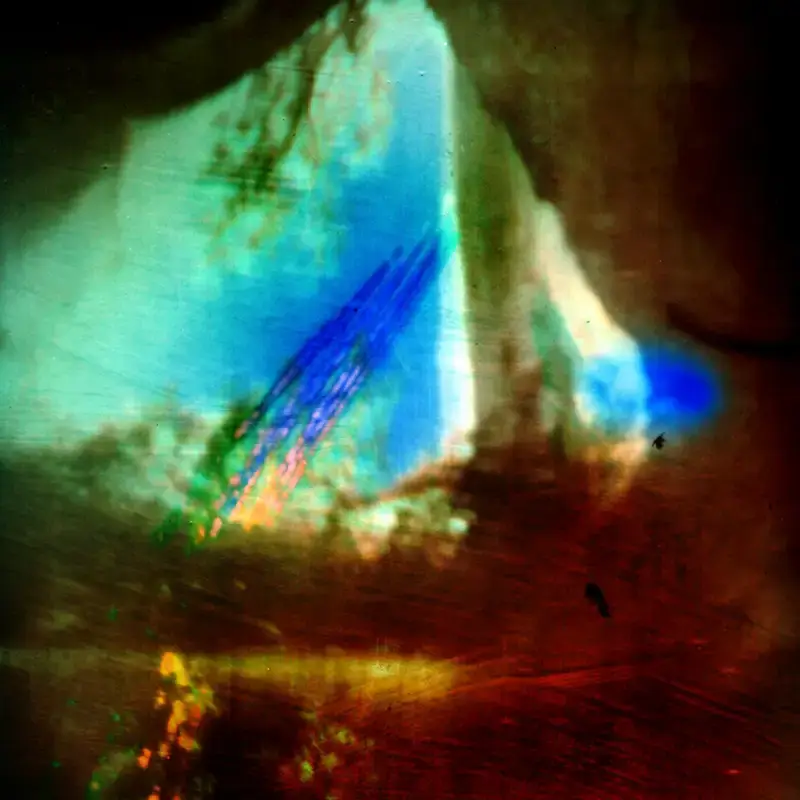 Das Bild zeigt ein abstraktes buntes Motiv