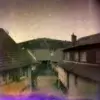 Bild aus dem Kunstprojekt 700 Bilder Weil der Stadt zeigt eine Stadtansicht mit Häusern.